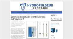 Desktop Screenshot of hydropulseurdentaire.net